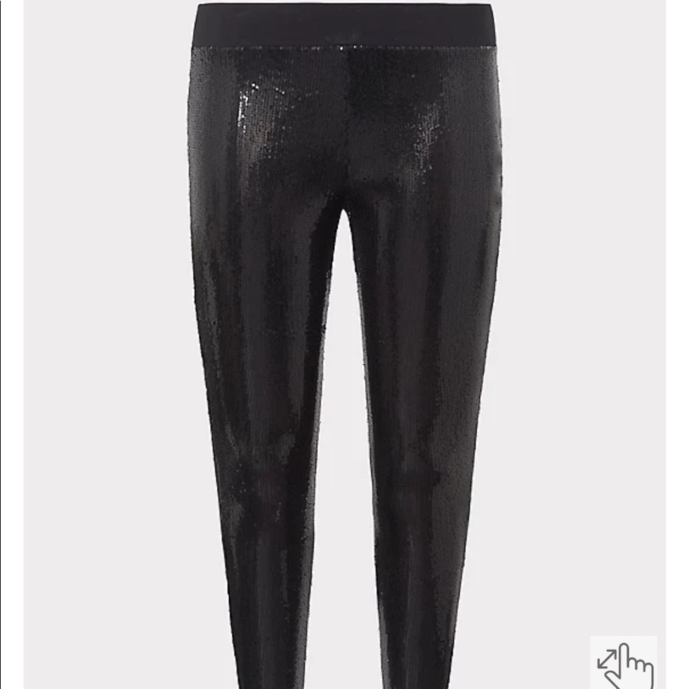 NWT torrid platinum sequin legging size 3